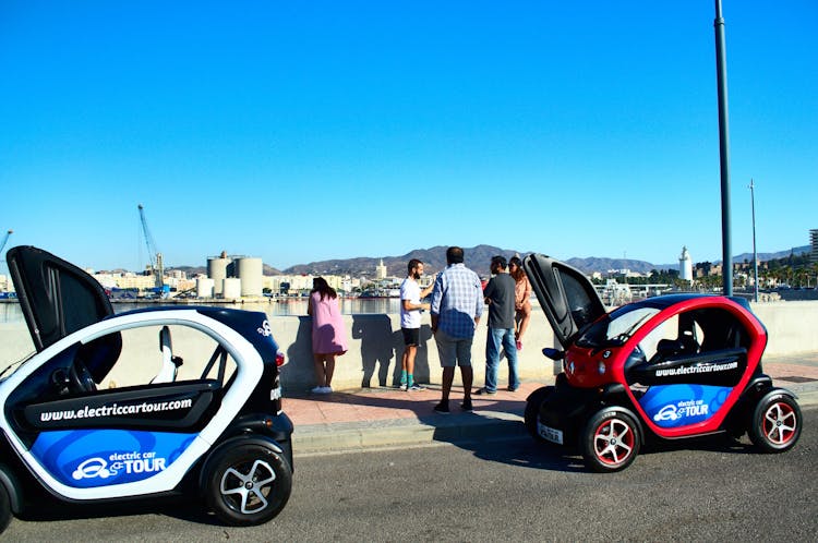 Private tour of Málaga with an electric car