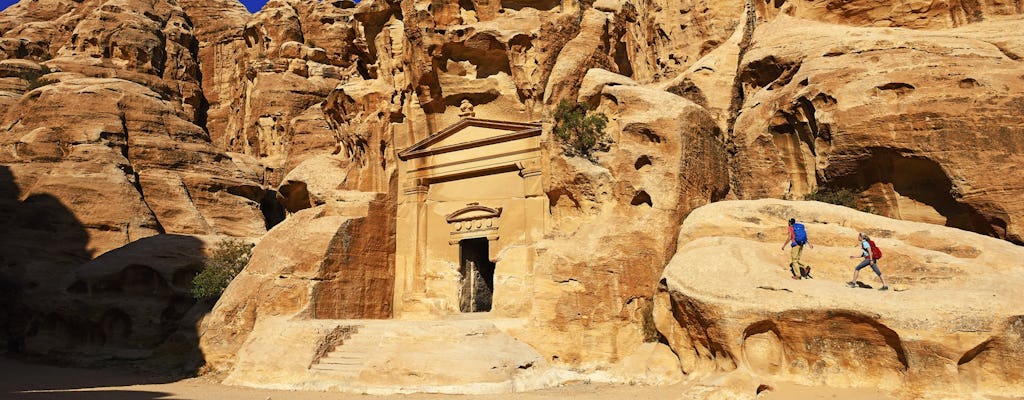Privédagtrip naar Petra inclusief Little Petra-trip vanuit Amman