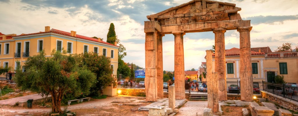E-Tickets für die römische Agora und die antike Agora von Athen mit zwei selbstgeführten Audiotouren
