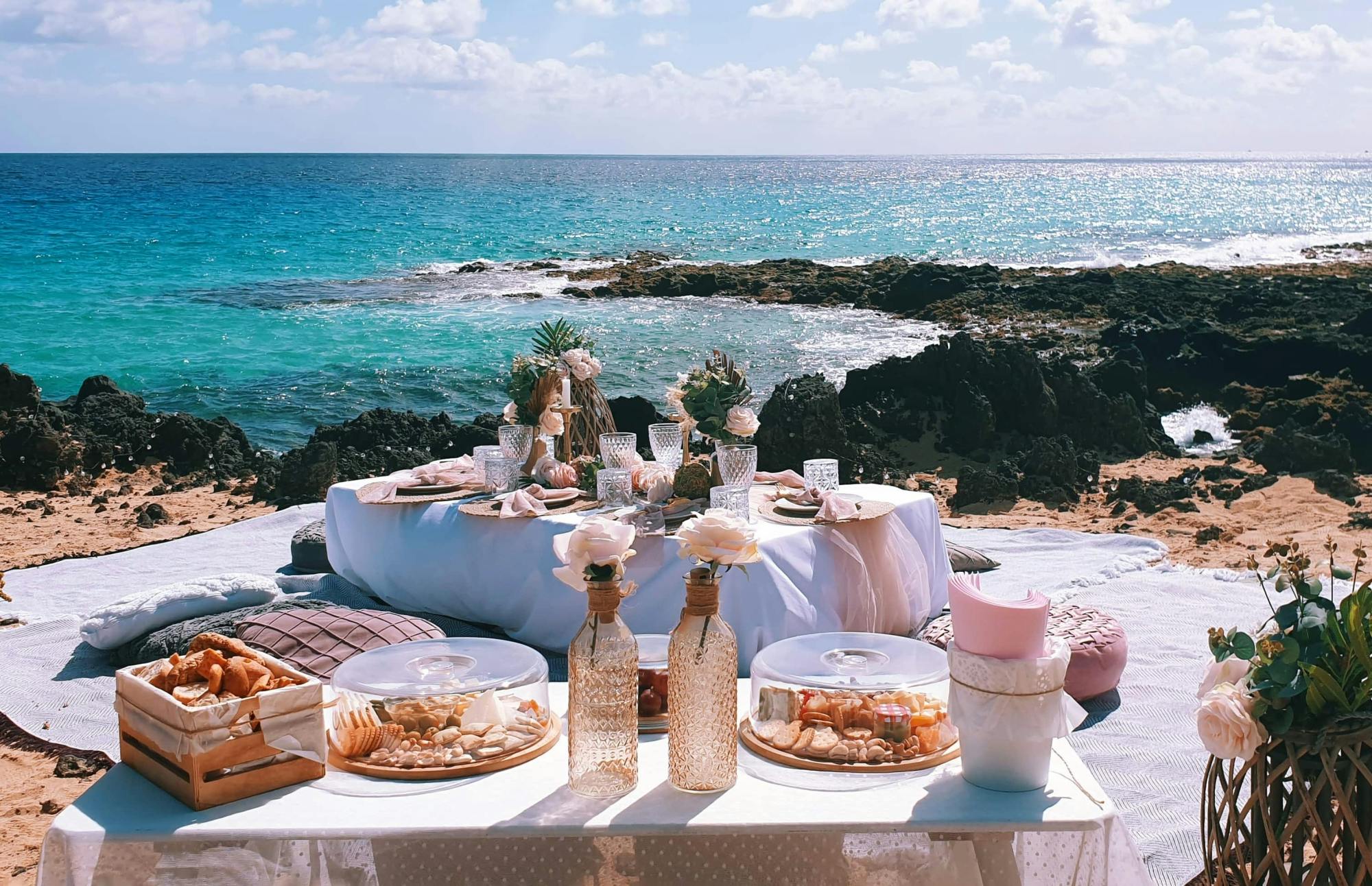 Fuerteventura Group Beach Picnic