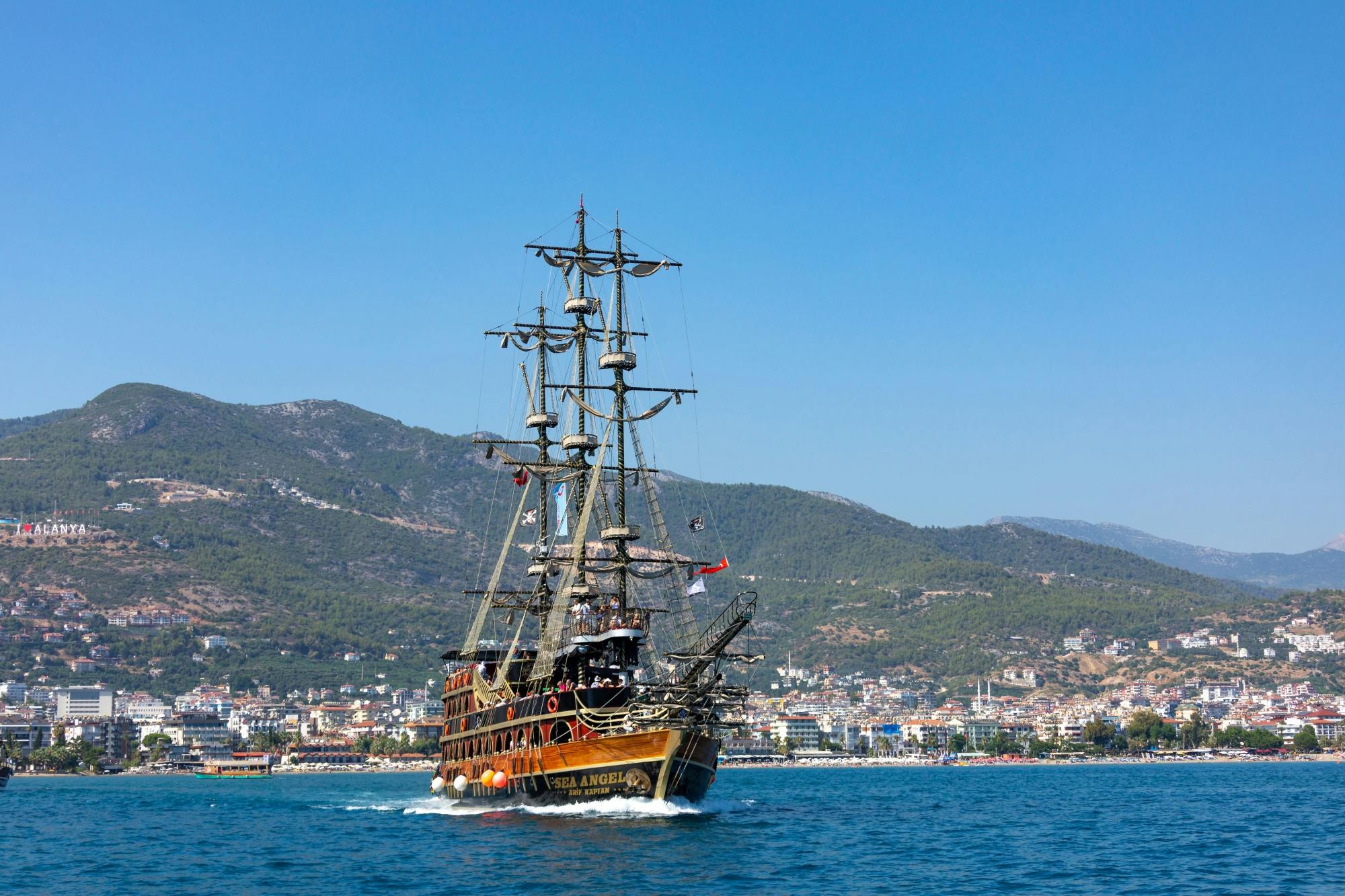 Croisière bleue à Alanya