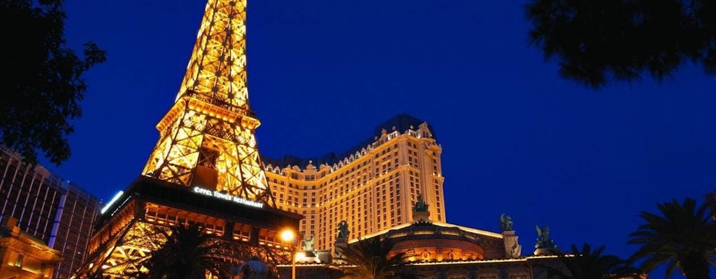Eiffeltoren uitkijkplatform bij kaartjes voor Parijs Las Vegas