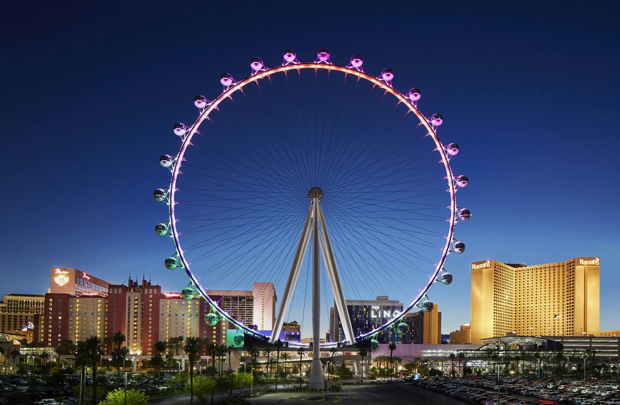 The High Roller Observation Wheel at LINQ tickets Musement