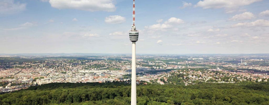 Torre de TV em Stuttgart ingresso com guia de áudio