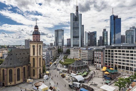 Excursão a pé guiada clássica privada em Frankfurt