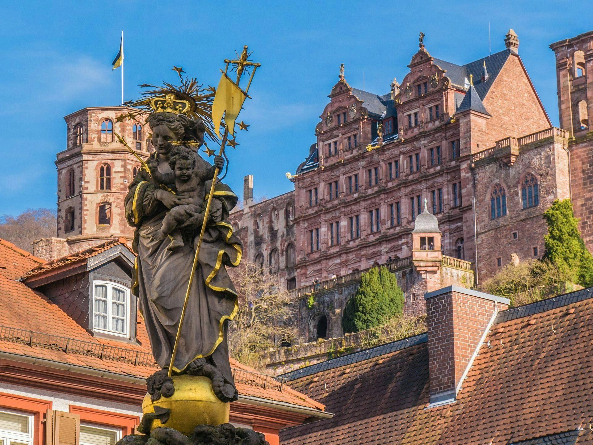 Privater Ausflug von Frankfurt nach Heidelberg mit öffentlichen Verkehrsmitteln