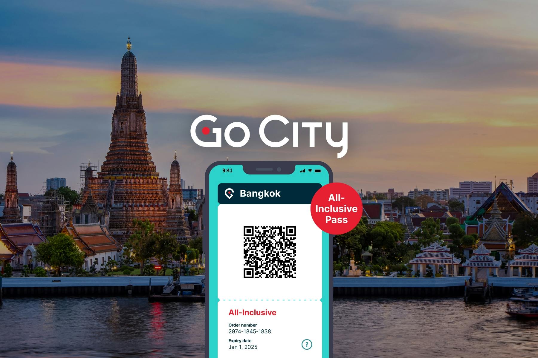 Vá cidade | Passe tudo incluído em Bangkok