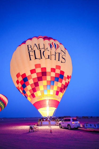 Hot air balloon rides in Dubai  musement