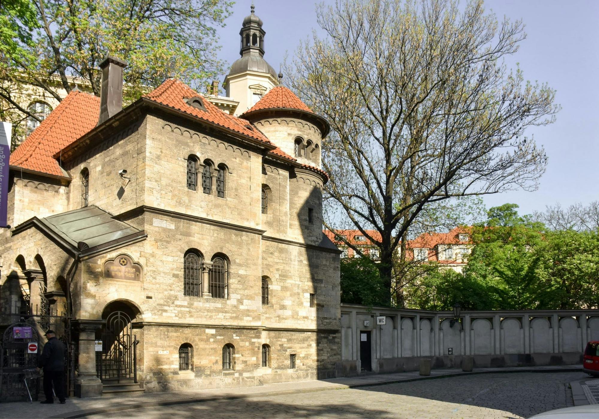 Toegangsbewijs voor de Joodse stad Praag met introductie