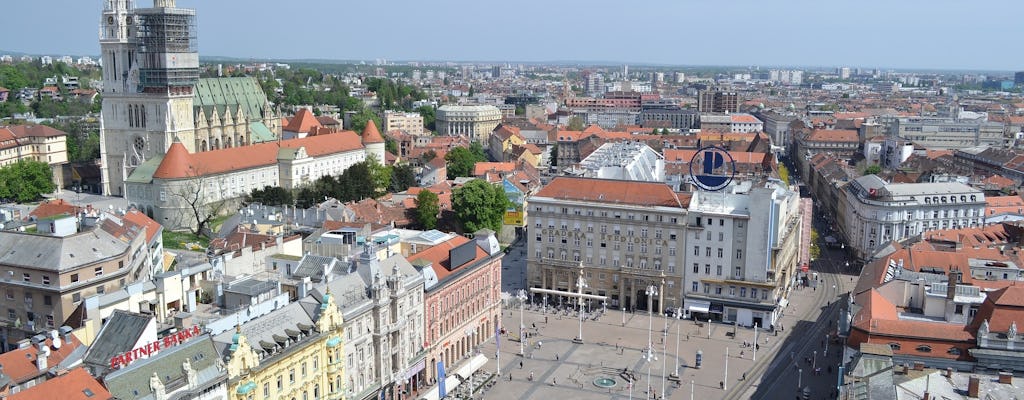 1-hour guided tour of Zagreb with a local