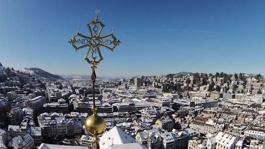 Excursão a pé guiada privada em St. Gallen