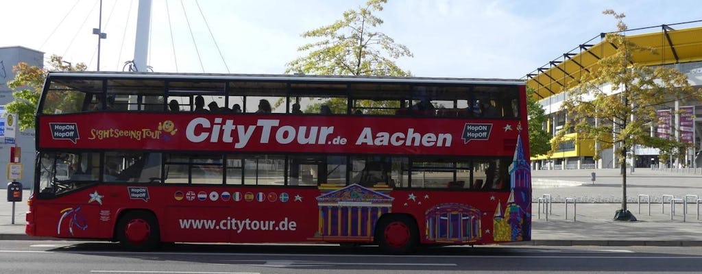 24-Stunden-Hop-on-Hop-off-Bustour durch Aachen