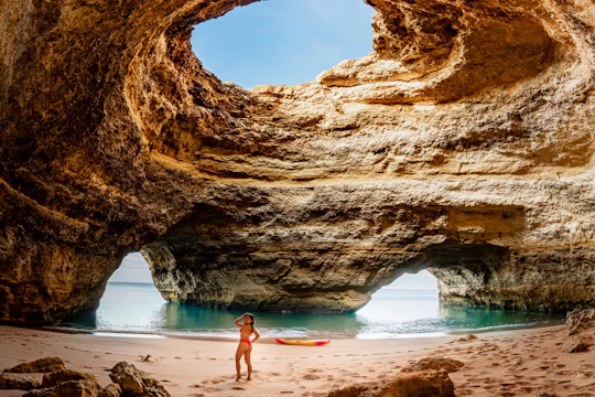 90-minute Benagil Cave kayak rental