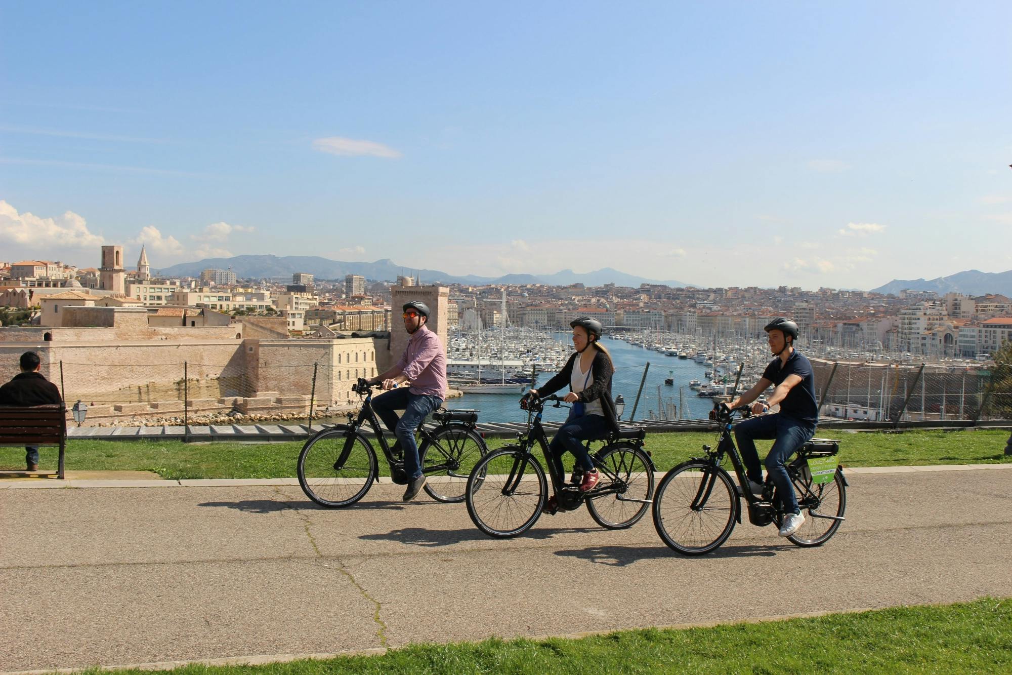 Marseille e-bike verhuur met virtuele rondleiding en verzekering