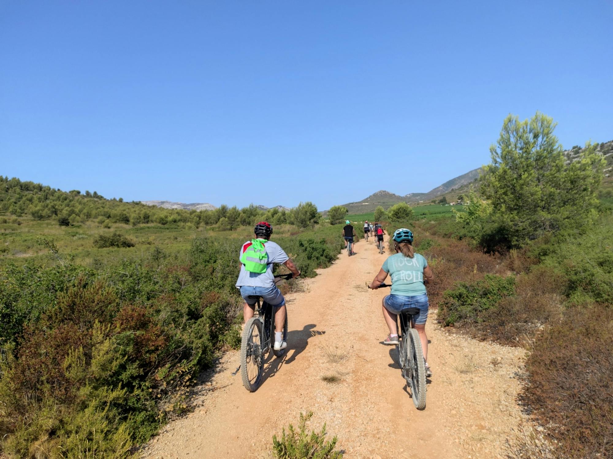 Cassis half-day e-mountain bike rental with virtual tour and insurance