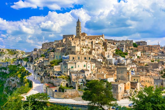 Matera sightseeing tour by open-top bus