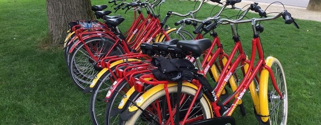 Alquiler de bicicletas de 5 días en Ámsterdam con un café de bienvenida