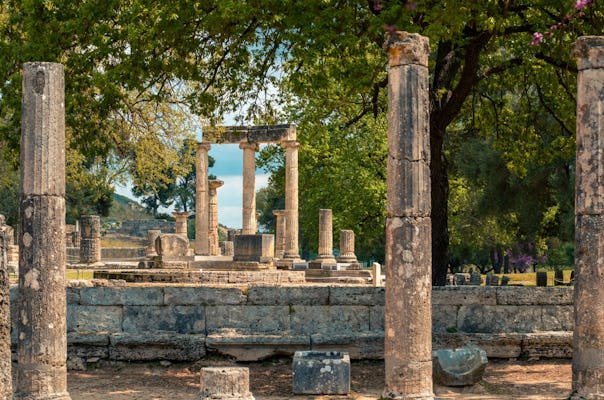 Tour privato di un'intera giornata dell'antica Olimpia da Atene