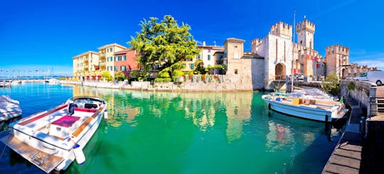 Tour privato a piedi e in motoscafo di Sirmione