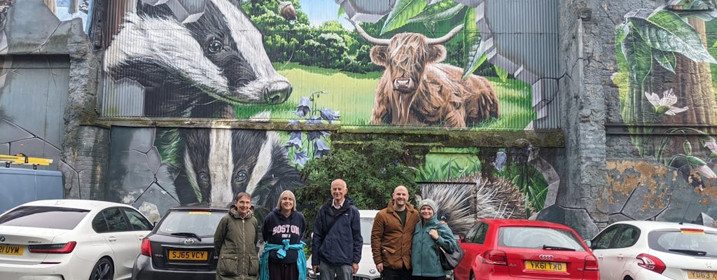 Tour privado de arte callejero de Glasgow