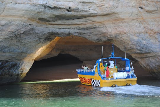 Dolphin watching and Benagil cave cruise in Albufeira