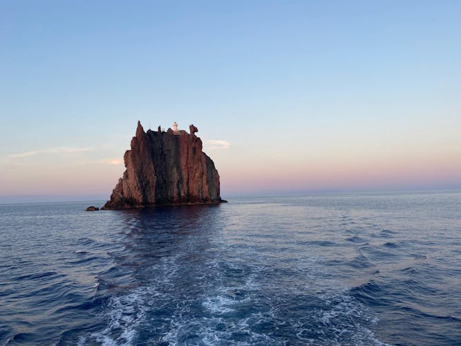 Vulcano, Panarea and Stromboli speedboat tour from Lipari