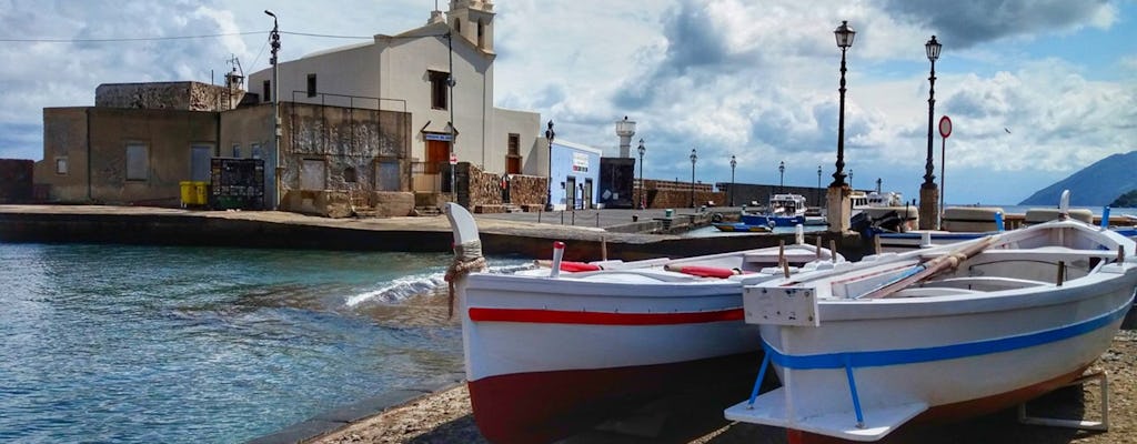 Lipari and Salina boat tour with stops