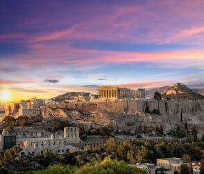 Acrópole de Atenas e passeio a pé pelo Museu da Acrópole em espanhol