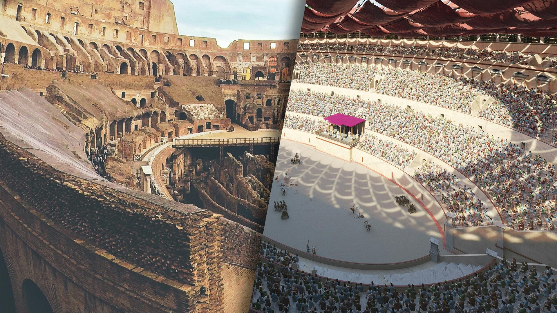 Tour a piedi autoguidato di Roma in realtà virtuale