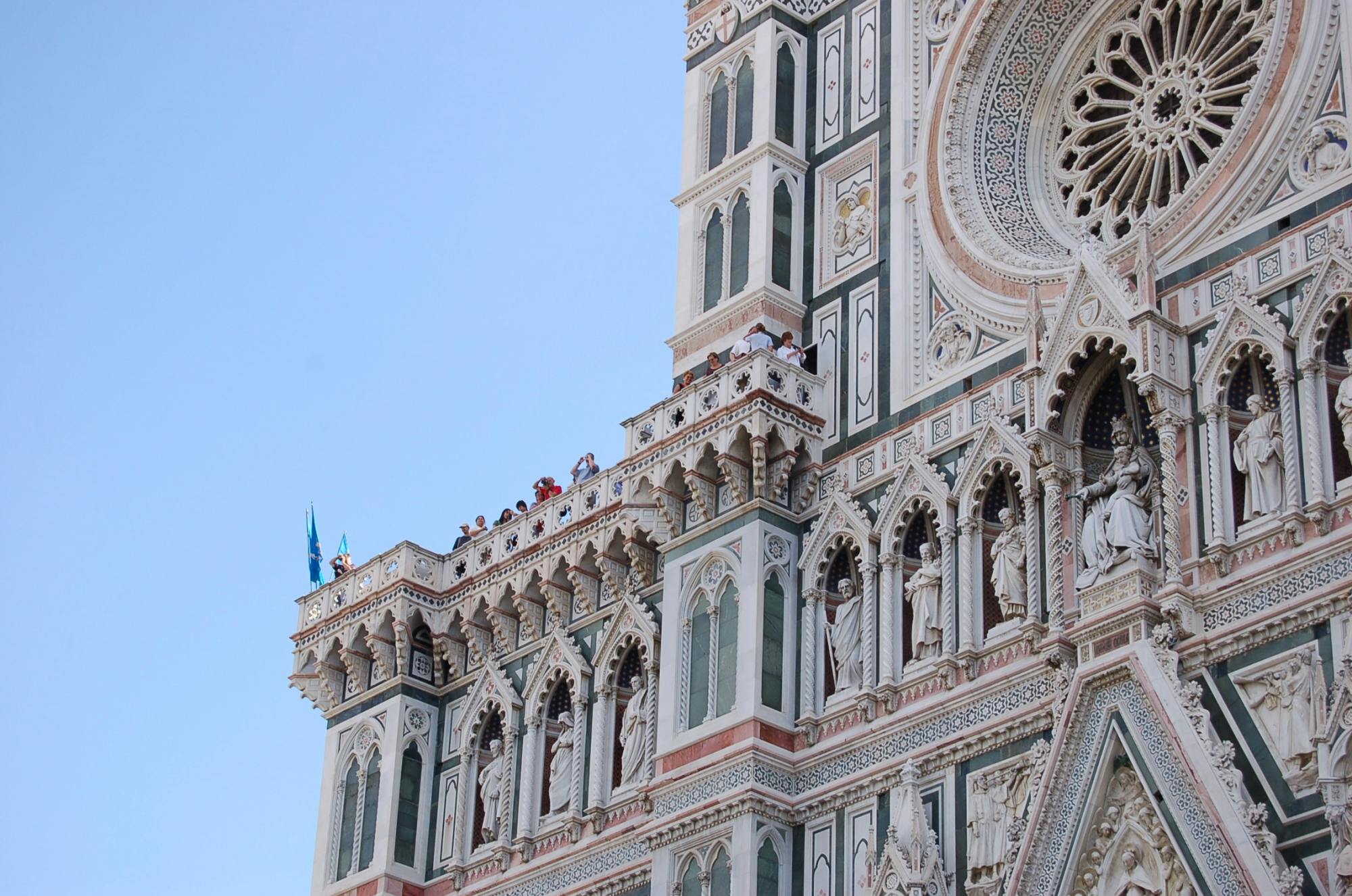 Florens katedral och terrasser med panoramautsikt guidat besök i liten grupp