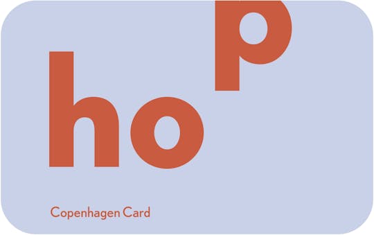 Copenhagen card-HOP with 40+ attractions and hop-on hop-ff bus