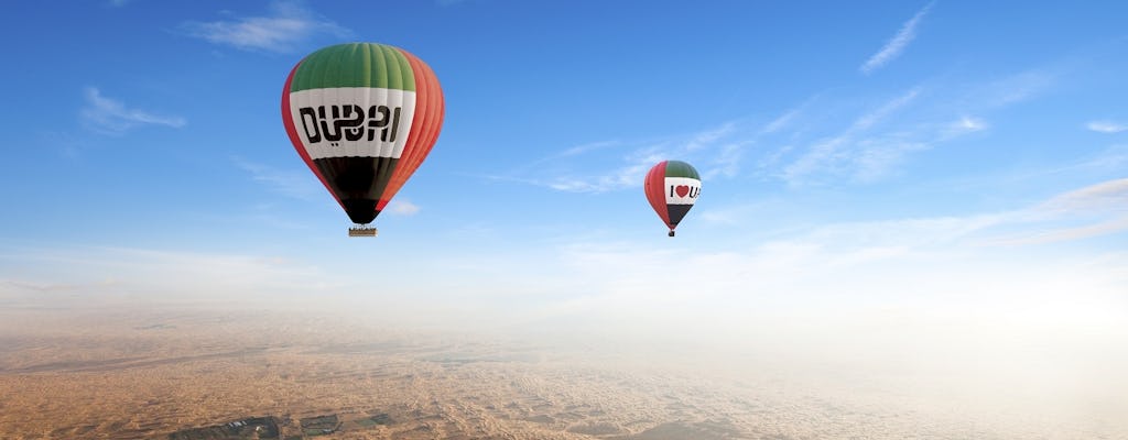 Dubai Hot Air Balloon Luxury Experience with Michelin Breakfast