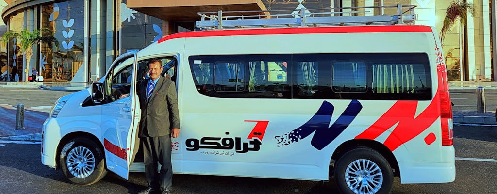 Transferência privada de cruzeiros de Luxor e Nilo para Hurghada