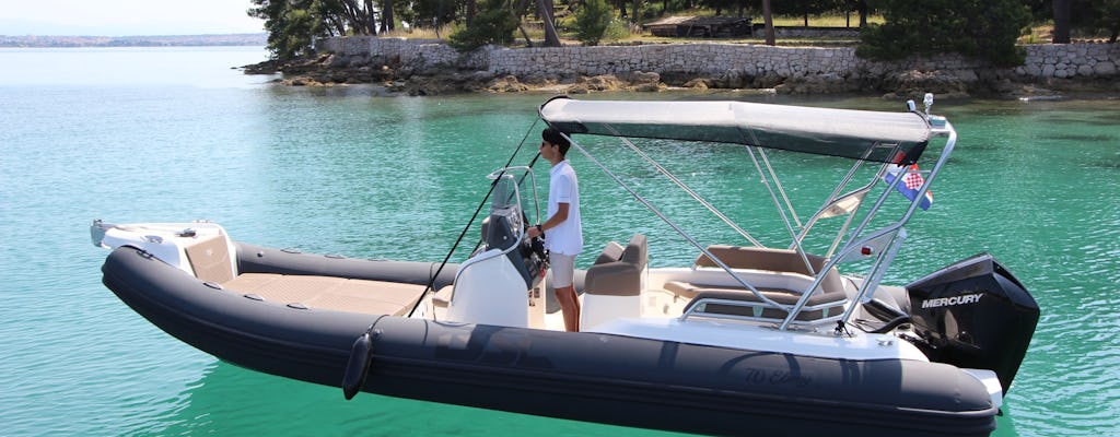 Croatian islands private speedboat tour from Zadar