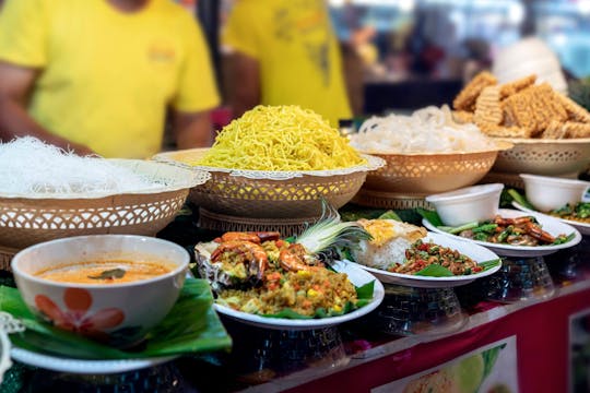 Visite nocturne de la cuisine de rue à Phuket