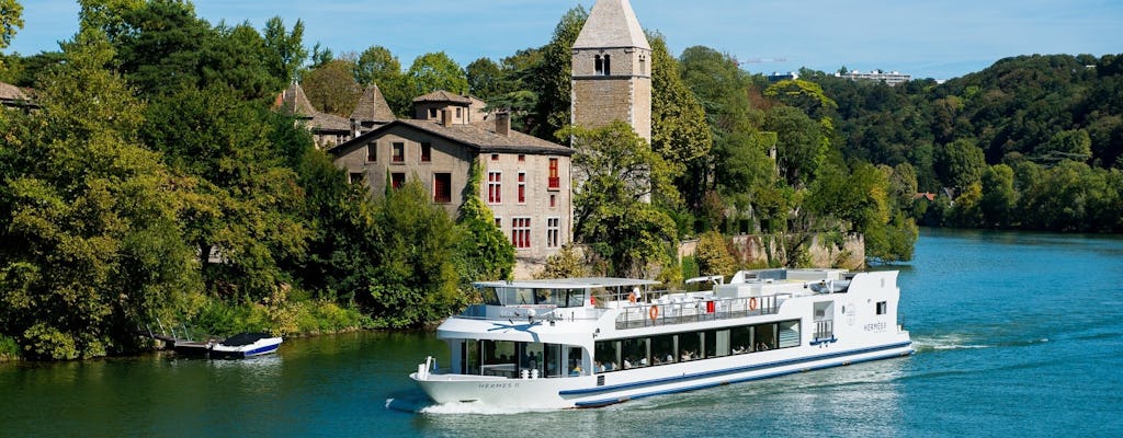Hermès II restaurant boat dinner cruise in Lyon