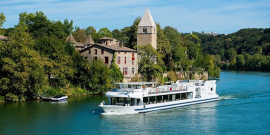 Crucero con cena en barco restaurante Hermès II en Lyon