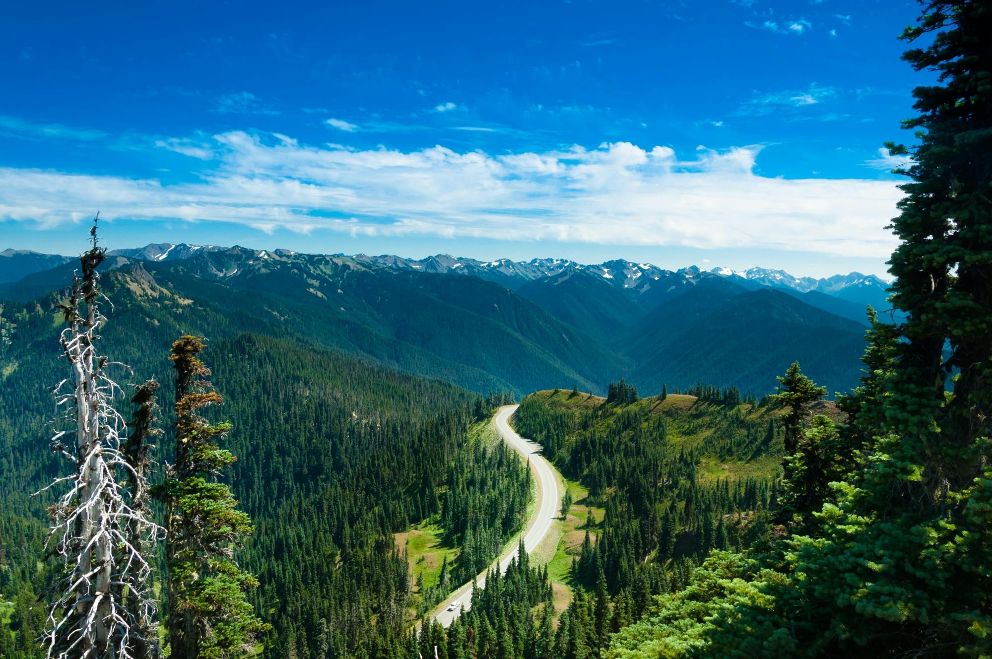 Olympic National Park self-guided driving audio tour