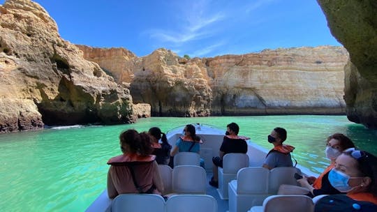 Bootstour zu den Höhlen von Benagil