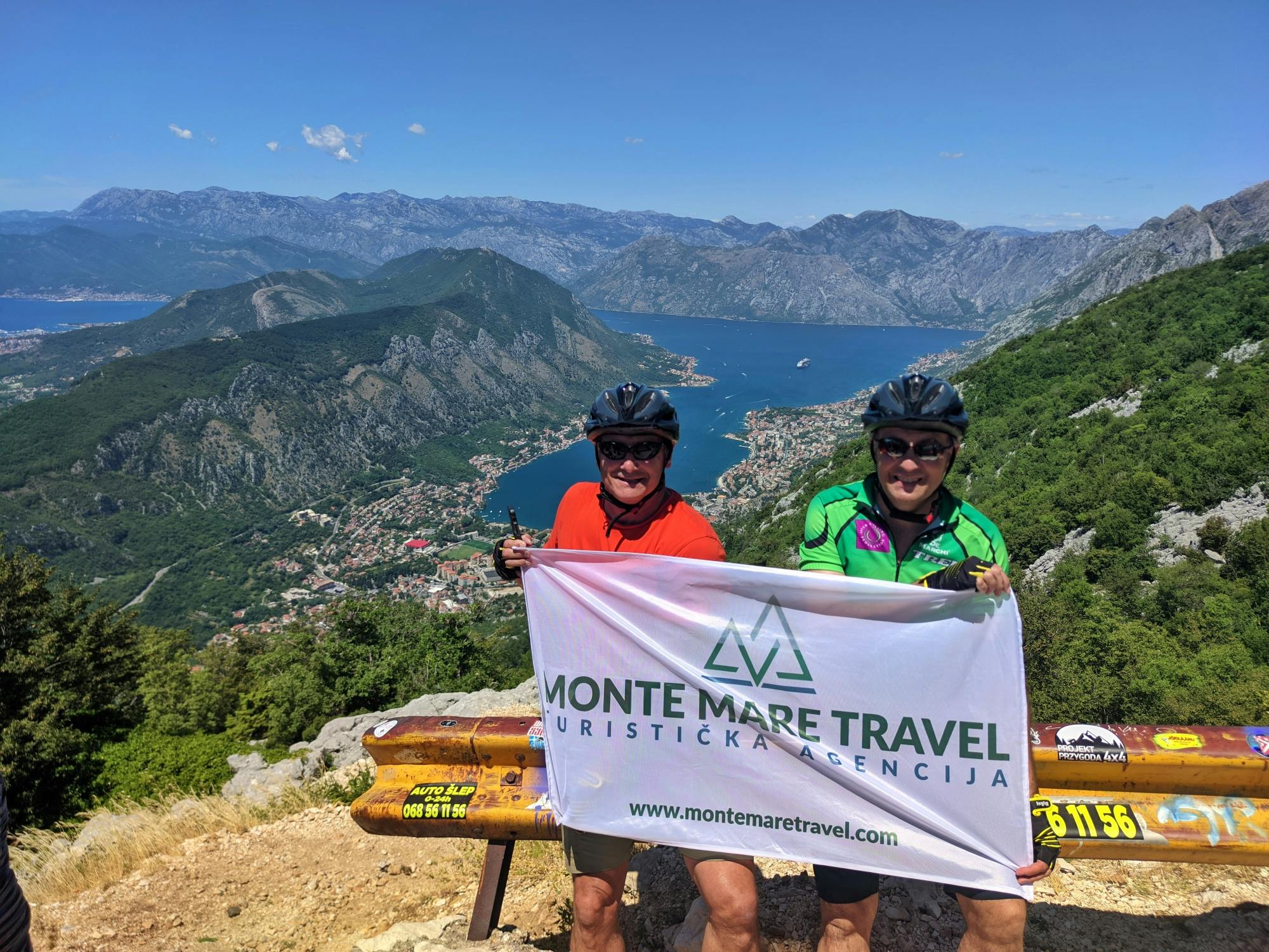 Tour privato in bici di Lovćen con trasferimento