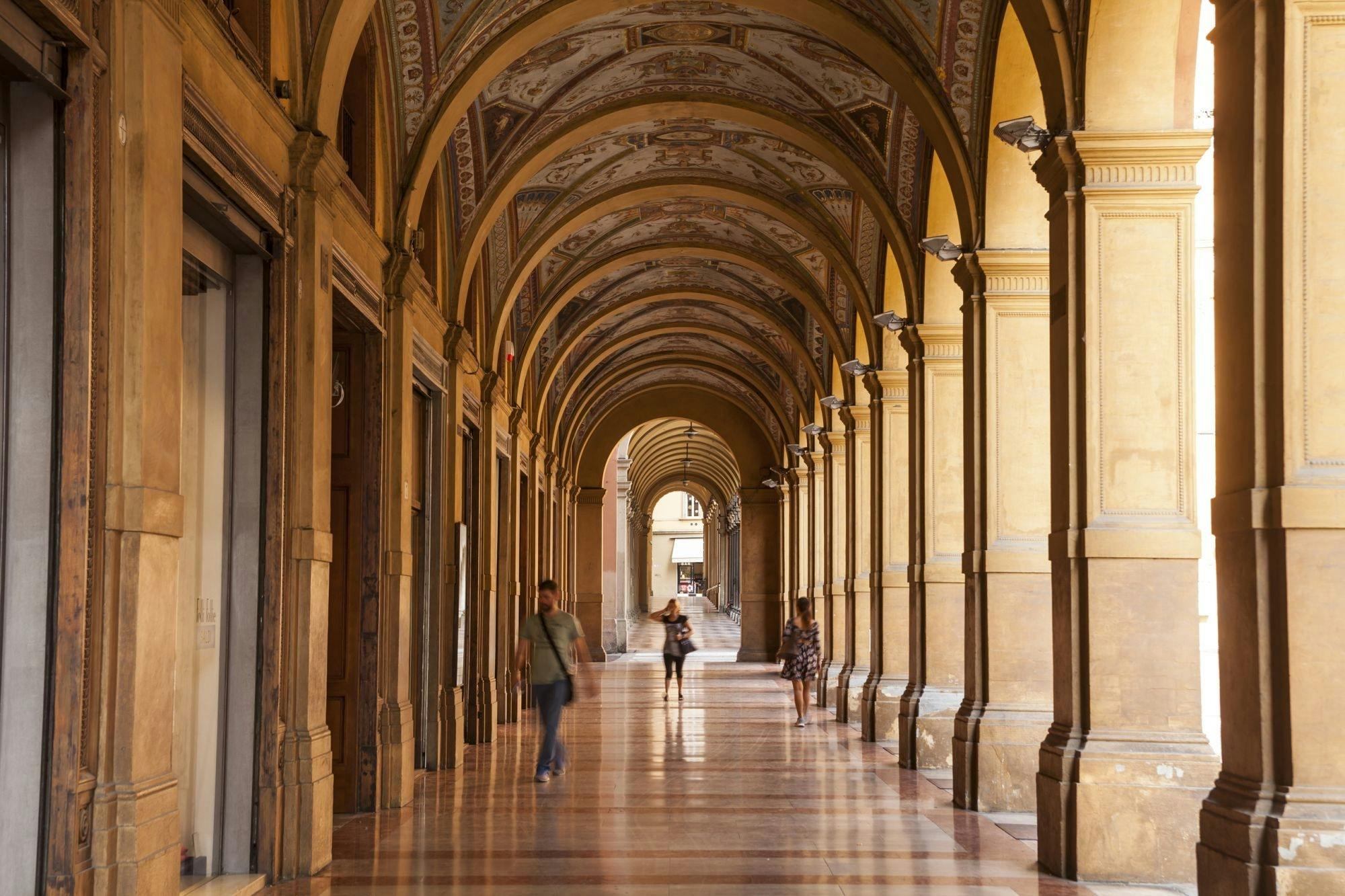 Visita guiada a Portici di Bolonia y Basílica de San Luca