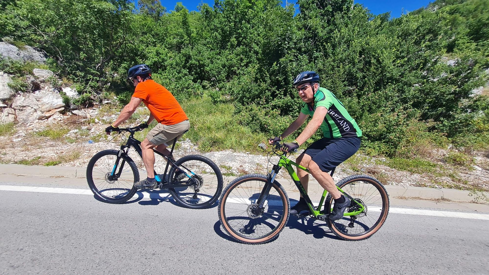 Cetinje, Njeguši, Lovćen and Kotor Private Bike Tour