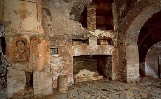 Rondleiding door de catacomben van Rome