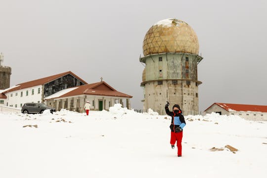 Experiencia privada de nieve en la Serra da Estrela