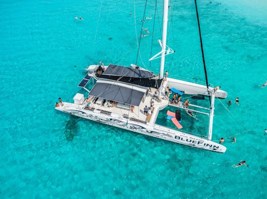 3-in-1 snorkeltrip met de BlueFinn catamaran