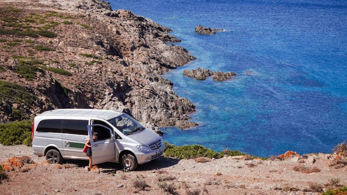 Excursion d'une journée en minibus au parc national de l'Asinara depuis Stintino
