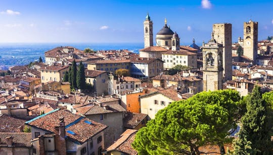 Privéwandeling door Bergamo door het stadscentrum en Città Alta