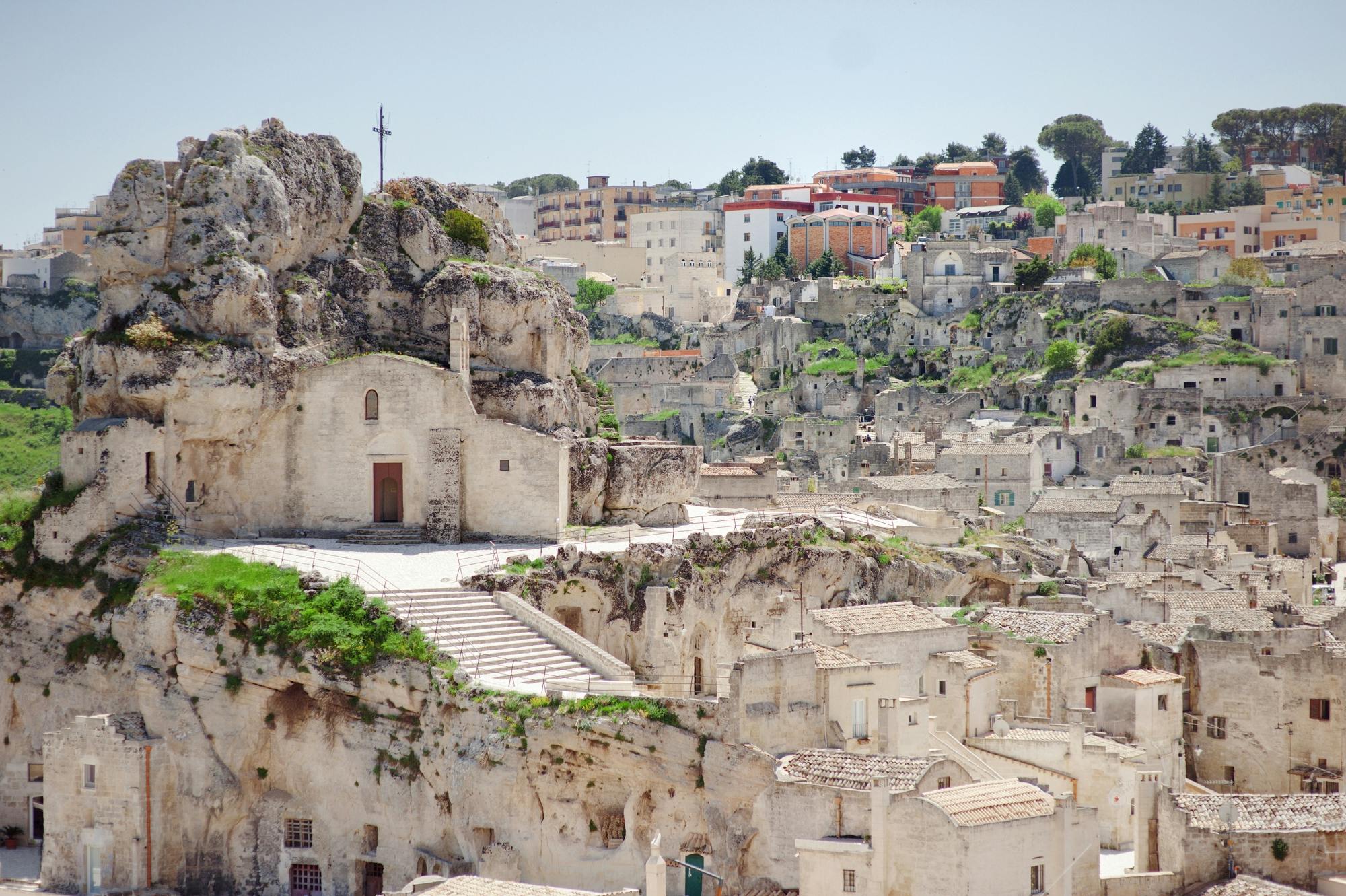 Sassi of Matera guided walking tour with entrance in a cave house