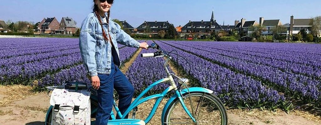 Excursão privada aos campos floridos ao redor de Keukenhof de bicicleta elétrica