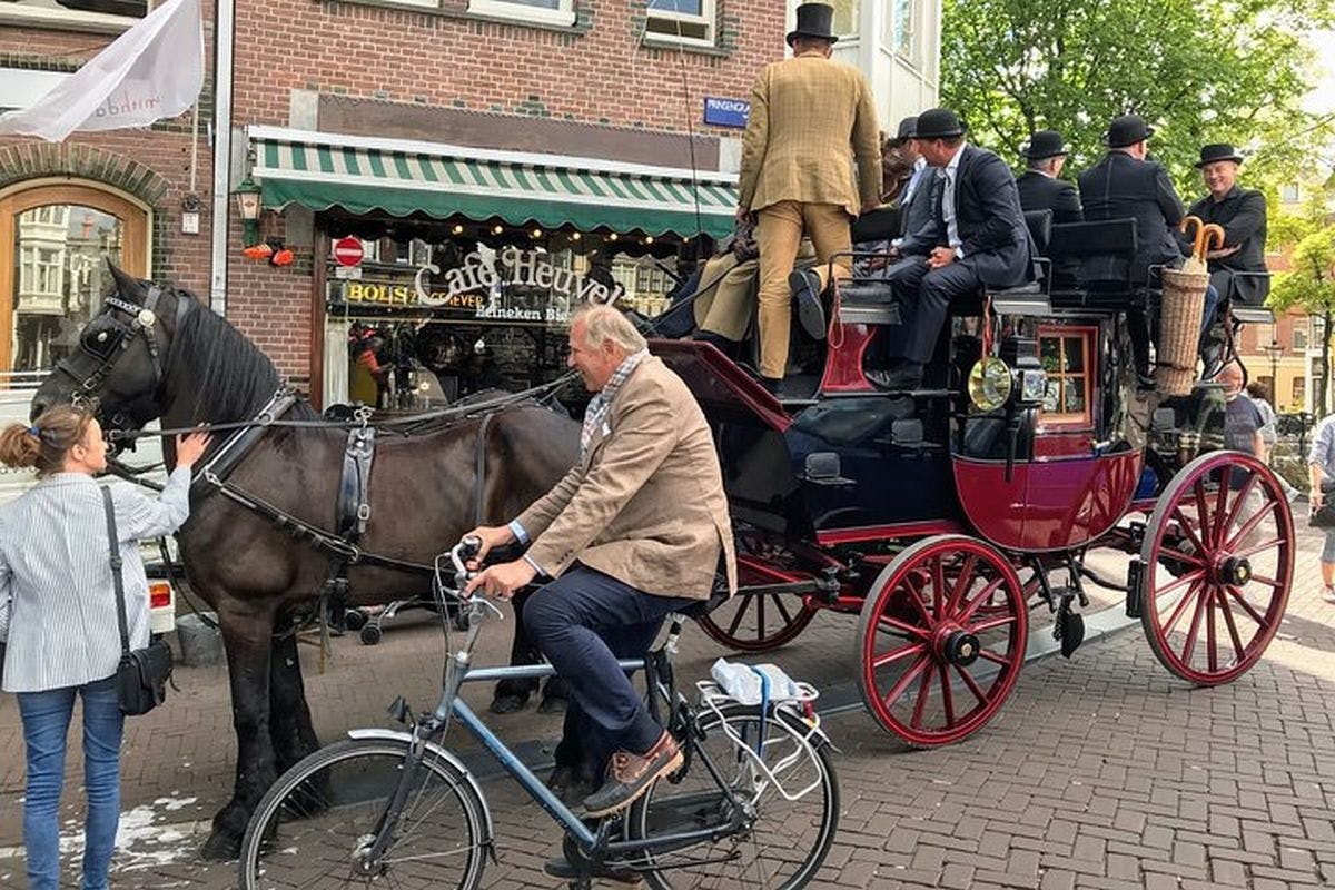 Wandeltocht door de oude stad van Amsterdam